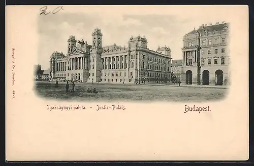 AK Budapest, der Justiz-Palast