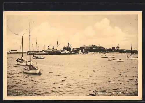 AK Gedser, Station og Havn