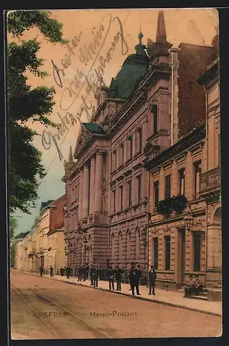 AK Krefeld, Am Haupt-Postamt