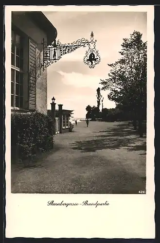 AK Starnberg, Strandpartie am Starnbergersee