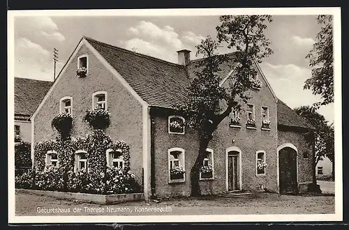 AK Konnersreuth, Geburtshaus der Th. Neumann