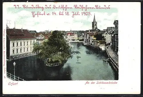 AK Erfurt, An der Schlösserbrücke