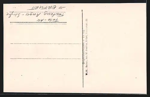 Foto-AK Erfurt, Festzug Anger-Strasse, mit Kirchturm