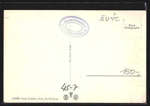 AK Eigergletscher und Eisgrotte mit Bergsteigern