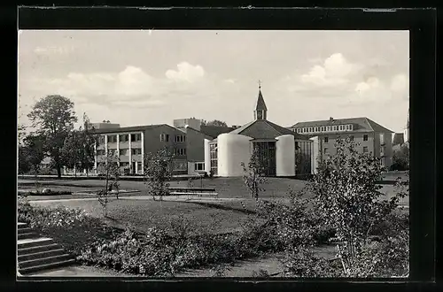 AK Bad Mingolsheim, Sanatorium St. Rochus