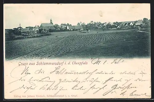AK Schlammersdorf / Opf., Panorama