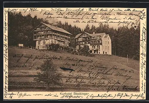 AK Freudenstadt, Wald- und Kurhotel Stockinger