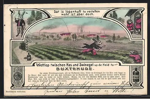 AK Buxtehude, Wettlop twischen Has und Swinegel