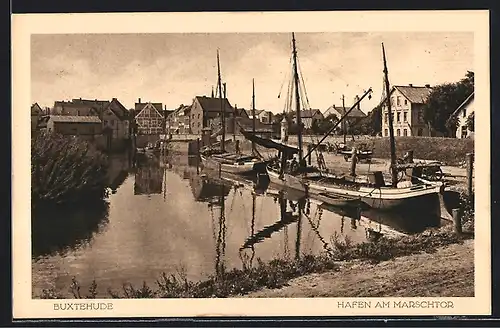 AK Buxtehude, Hafen am Marschtor