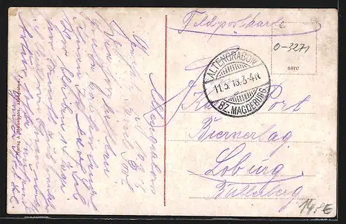 AK Altengrabow, Infanterie-Lager, westlicher Teil