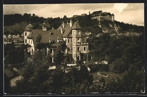 AK Heidenheim a. d. Brenz, Eisenhof und Schlossruine Hellenstein