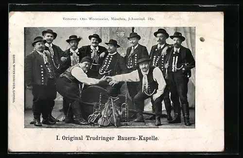 AK 1. Original Trudringer Bauern-Kapelle