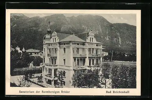 AK Bad Reichenhall, Sanatorium der Barmherzigen Brüder