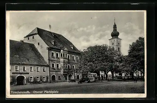AK Tirschenreuth, Oberer Marktplatz
