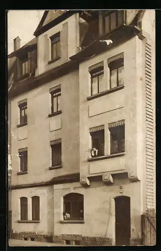 AK Bamberg, Blick auf ein Wohnhaus