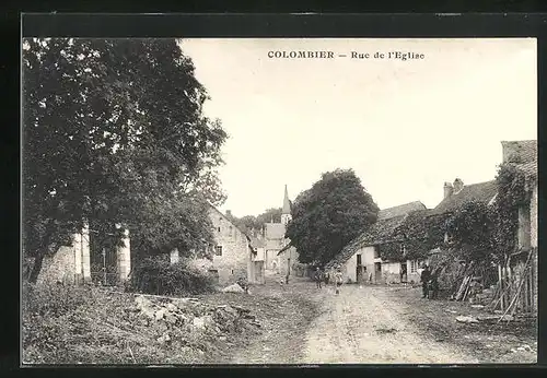 AK Colombier, Rue de l`Eglise