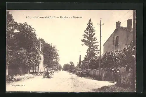 AK Pouilly-sur-Saone, Route de Seurre