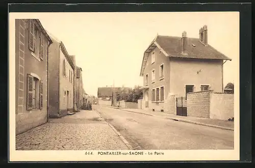 AK Pontailler-sur-Saone, La Poste