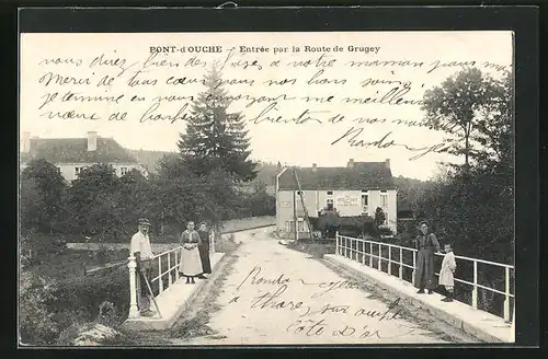 AK Pont-D`Ouche, Entrée par la Route de Grugey