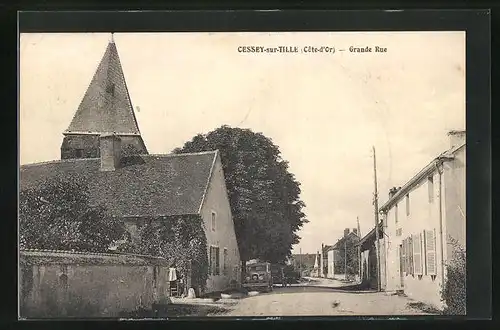 AK Cessey-sur-Tille, Grande Rue