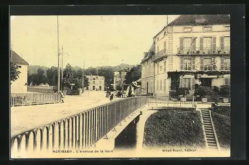 AK Montbard, L`Avenue de la Gare