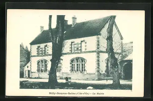 AK Billy-Source-Seine, La Mairie