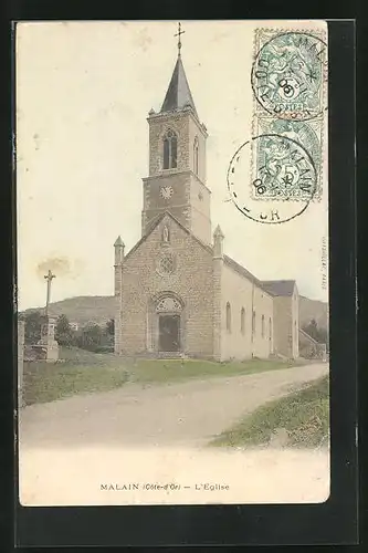 AK Malain, L`Eglise, Kirche