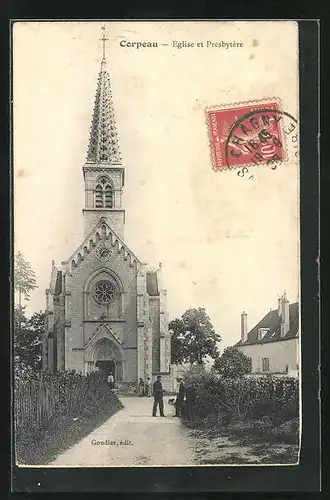 AK Corpeau, Eglise et Presbytère, Kirche
