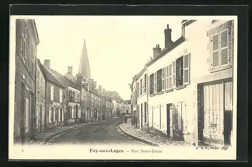 AK Fay-aux-Loges, Rue Notre-Dame