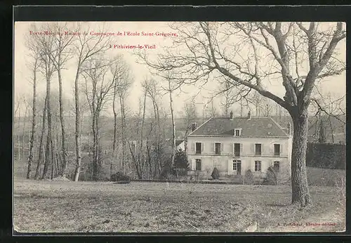 AK Pithiviers-le-Vieil, Forte-Maison de Campagne de l`Ecole Saint-Grégoire