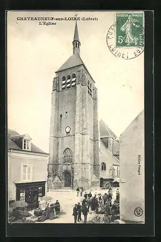 AK Chateauneuf-sur-Loire, L`Eglise