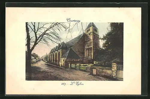 AK Courtenay, L`Eglise