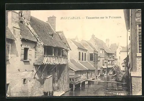 AK Montargis, Tanneries sur le Puiseaux