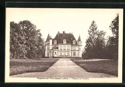 AK Nogent-sur-Vernisson, Château de Praslins