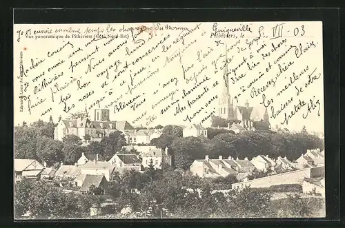 AK Pithiviers, Vue panoramique, Côté Nord-Est