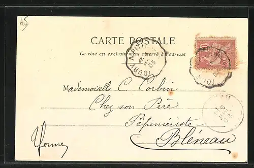 AK Pithiviers, Vue panoramique, Côté Nord-Est