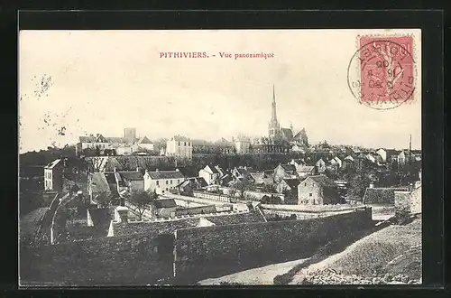 AK Pithiviers, Vue panoramique