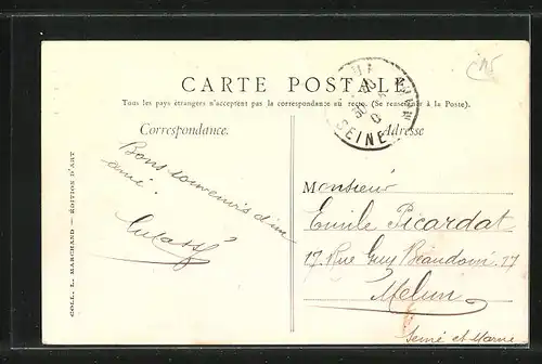 AK Langesse, Château de Langesse par les Choux