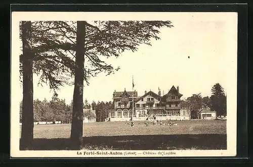 AK La Ferté-Saint-Aubin, Château de Luzière