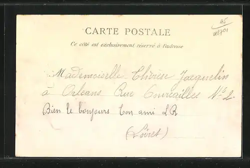 AK La Ferté-St-Aubin, Château de Louan