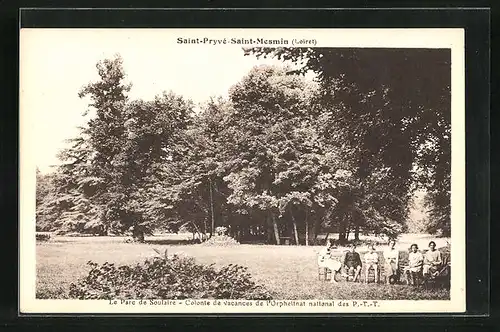 AK Saint-Pryvé-Saint-Mesmin, Le Parc de Soulaire