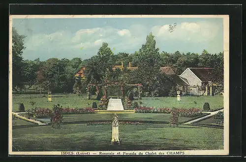 AK Isdes, Roseraie et Pergola du Chalet des Champs