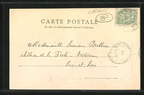 AK La Chapelle Saint Mesmin, Le Chevet de l`Église