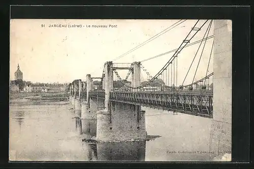 AK Jargeau, Le nouveau Pont