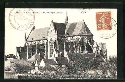 AK Clery, La Basilique, Abside