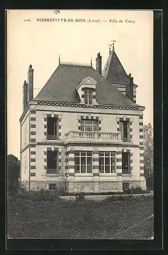 AK Pierrefitte-es-Bois, Villa de Crecy