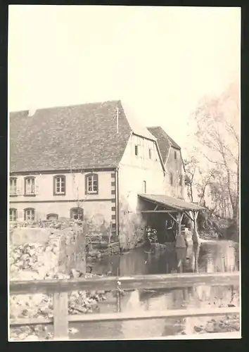 Fotografie Ansicht Rothbach /Bas-Rhin, Wassermühle