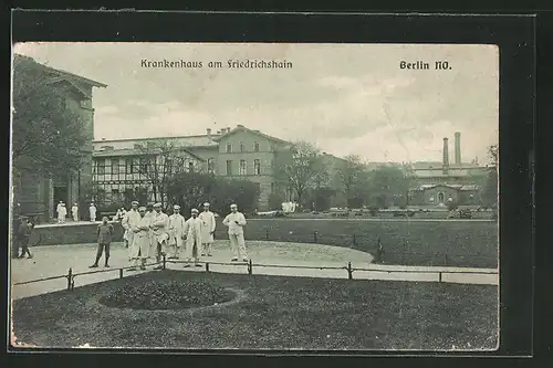 AK Berlin-Friedrichshain, Krankenhaus am Friedrichshain