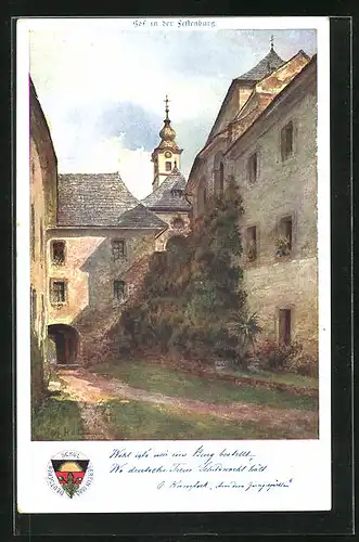 AK Deutscher Schulverein Nr. 141: Hof in der Festenburg
