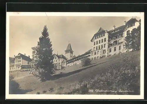 AK Wallenstadtberg, Sanatorium